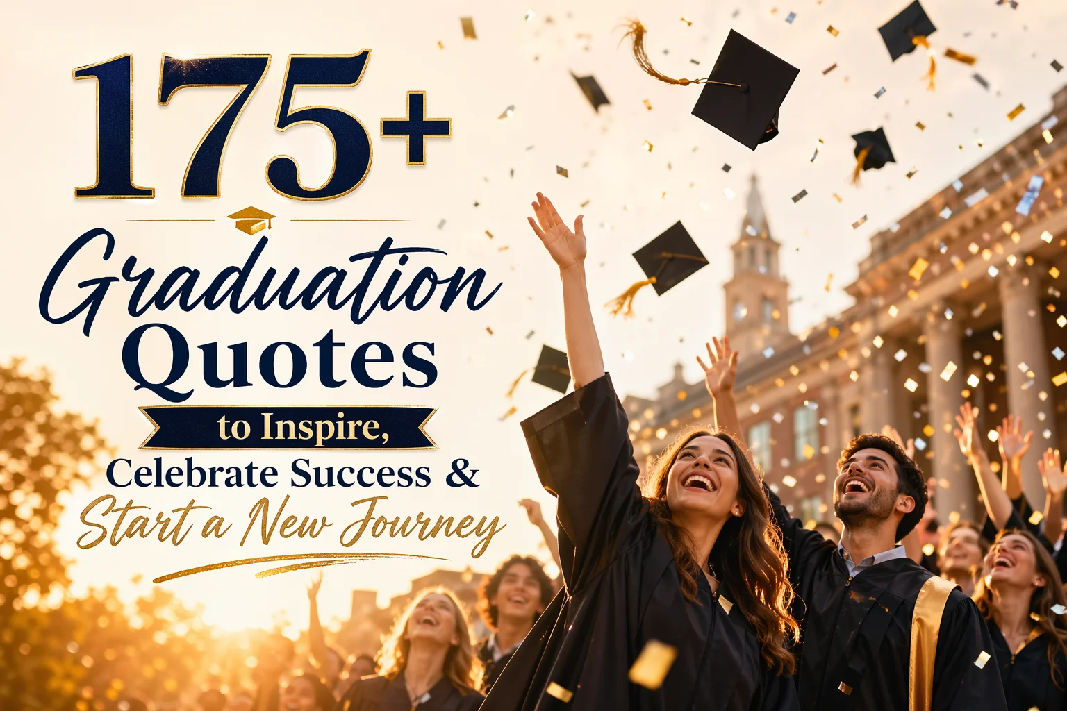 175+ Graduation Quotes to Inspire, Celebrate Success & Start a New Journey