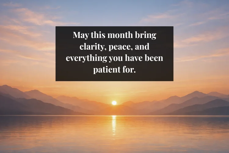 Happy New Month Quotes and Wishes