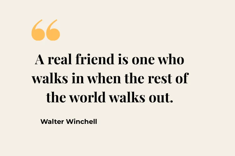 Meaningful Quotes on True Friendship