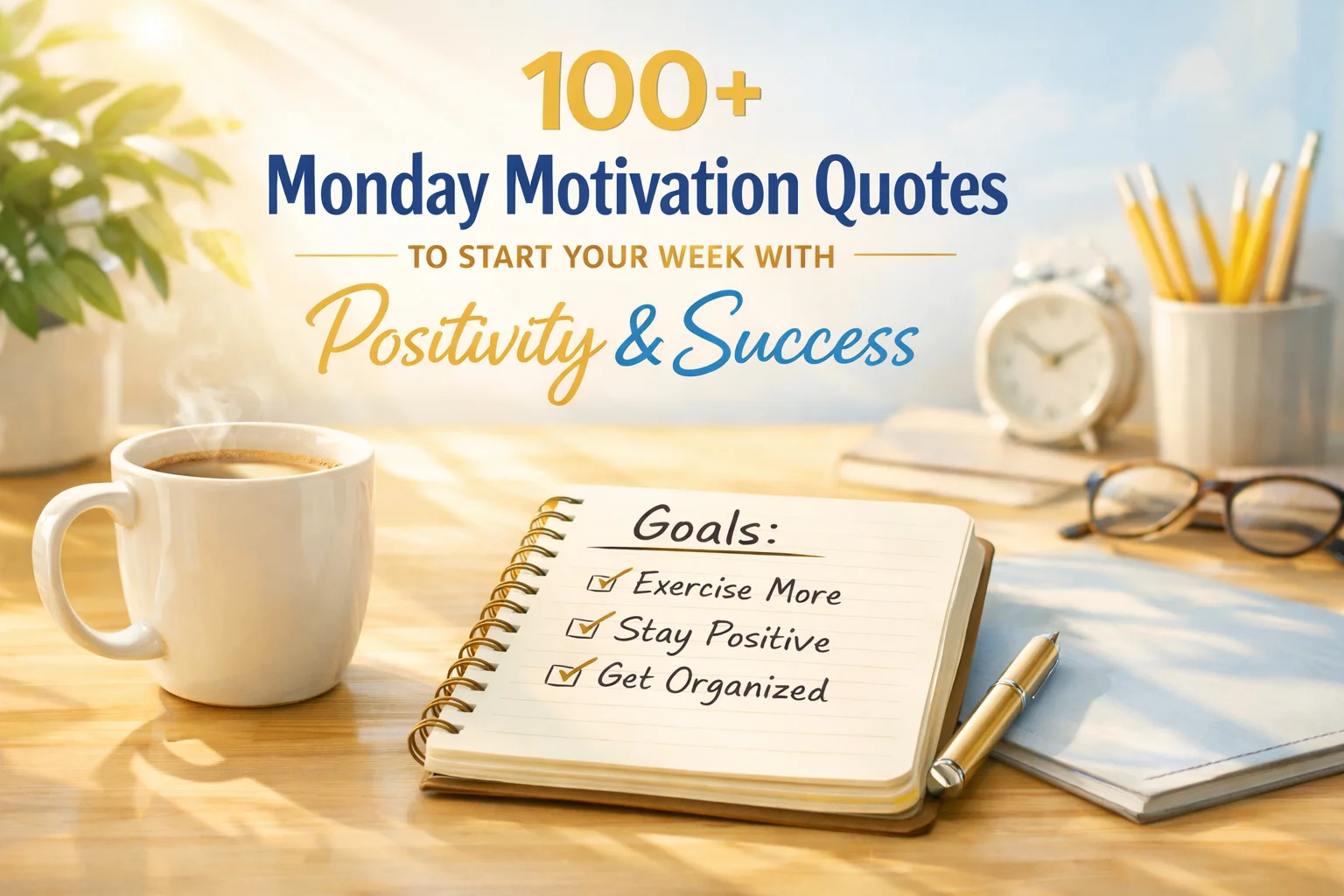 100+ Monday Motivation Quotes to Start Your Week with Positivity & Success