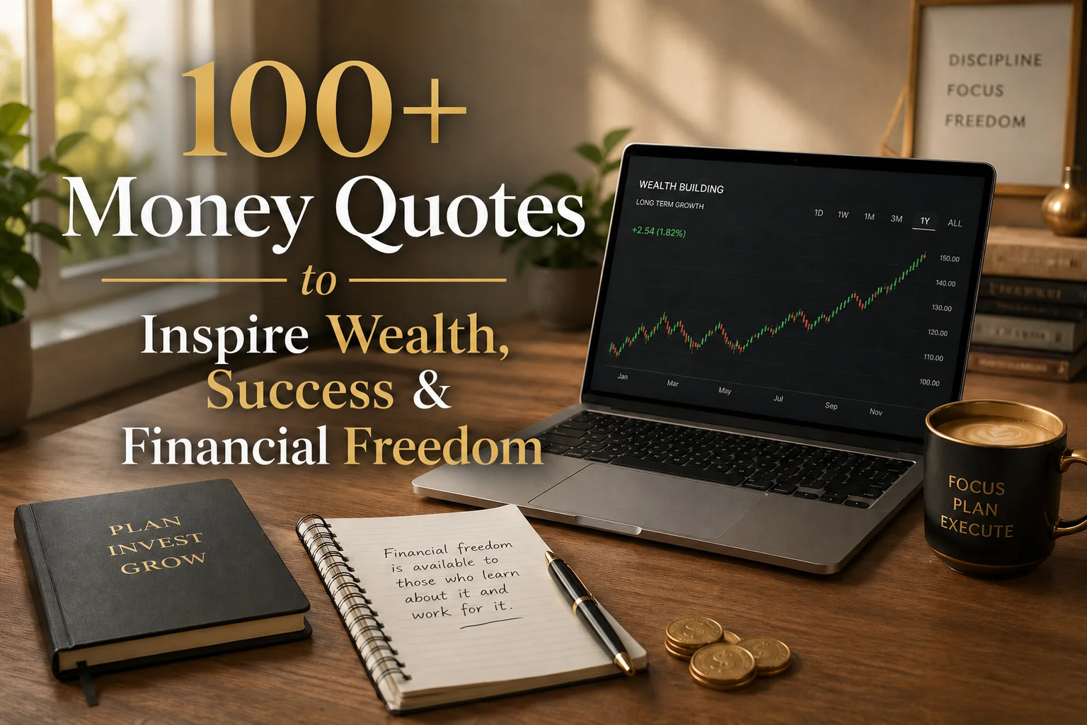 100+ Money Quotes to Inspire Wealth, Success & Financial Freedom