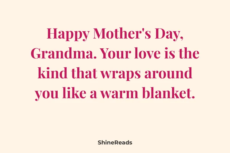 Mother's Day Messages for Grandma