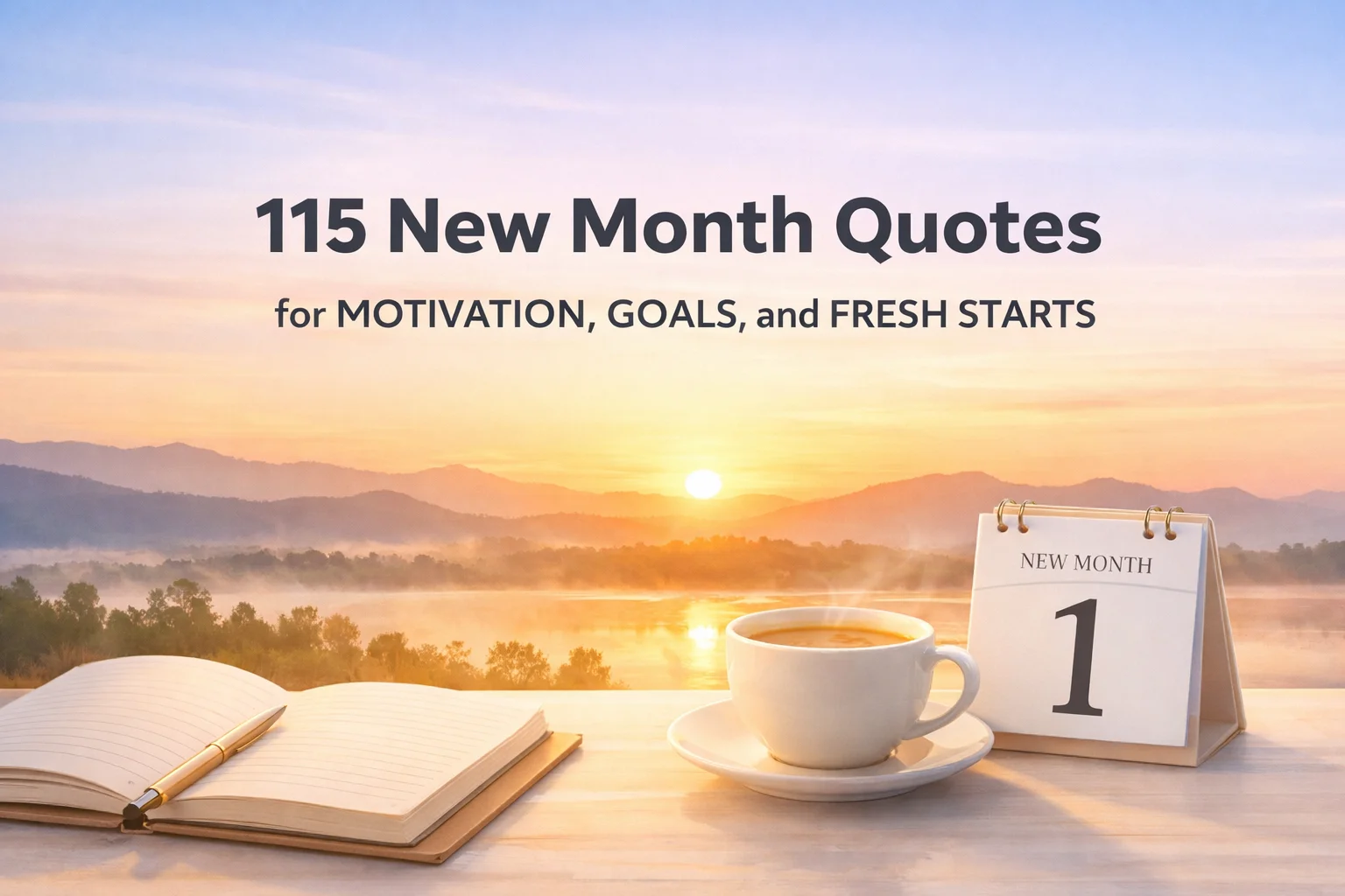 115 New Month Quotes for Motivation, Goals, and Fresh Starts