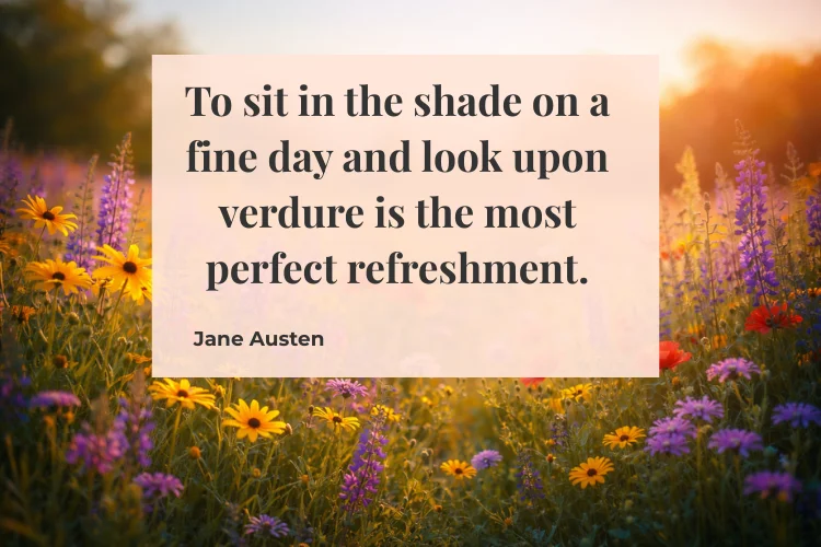 Peaceful Flower Quotes