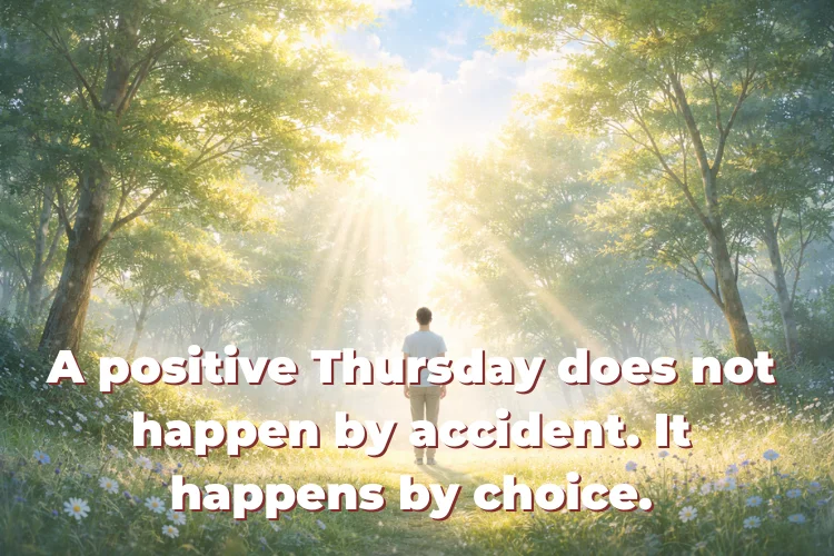 Positive Thursday Quotes to Reframe Your Mind