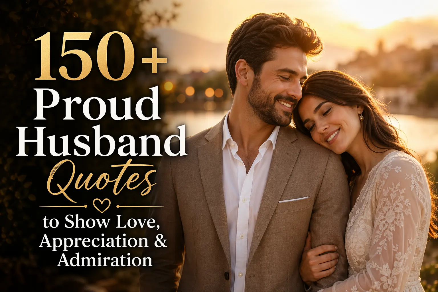 150+ Proud Husband Quotes to Show Love, Appreciation & Admiration