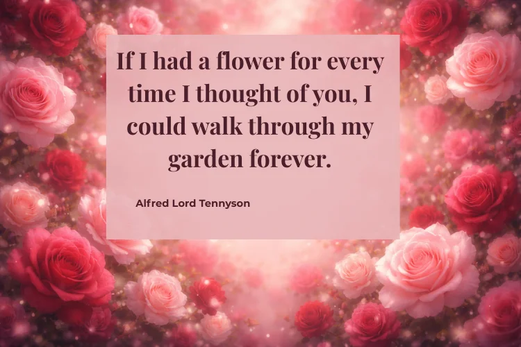 Romantic Flower Quotes