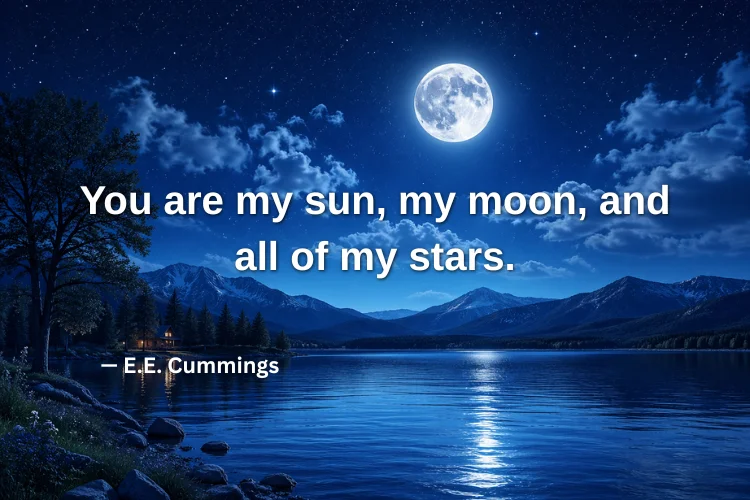 Romantic Moon Quotes About Love and Connection