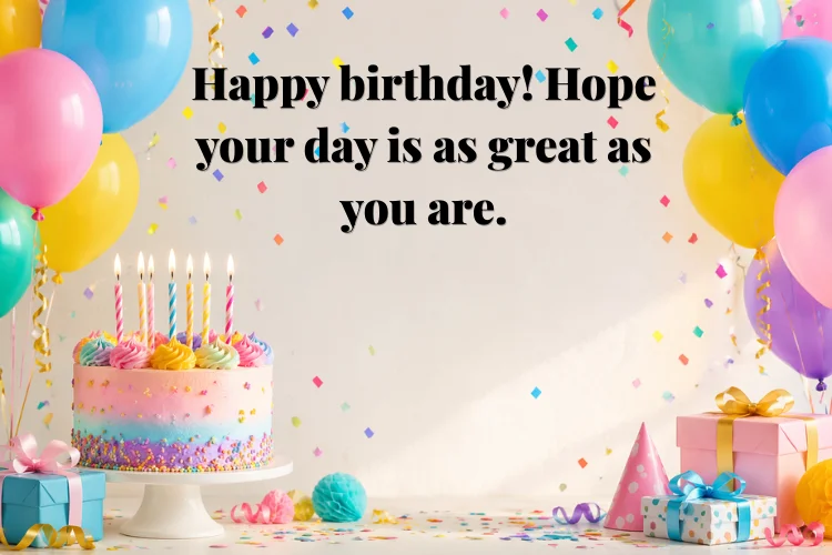 Short Happy Birthday Messages