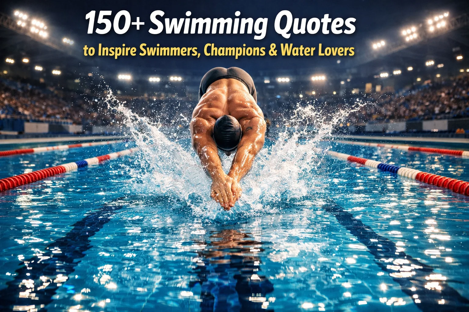 150+ Swimming Quotes to Inspire Swimmers, Champions & Water Lovers
