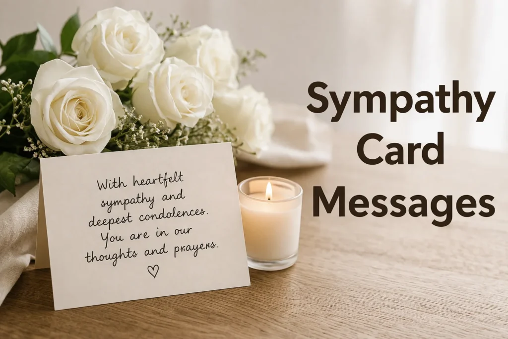 Sympathy Card Messages