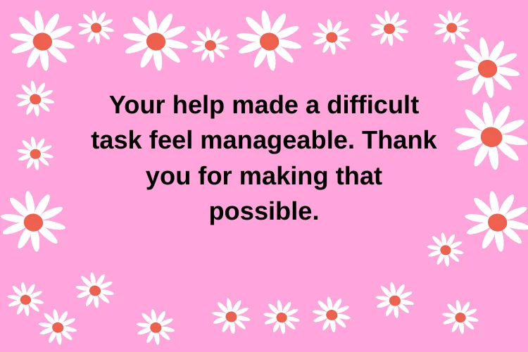 Thank You Messages for Help and Support