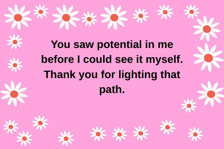 Thank You Messages for Teachers and Mentors