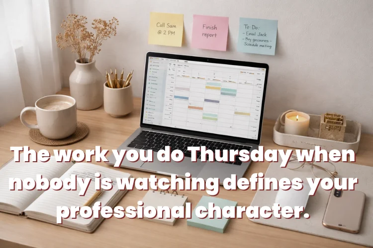 Thursday Quotes for Work and Productivity