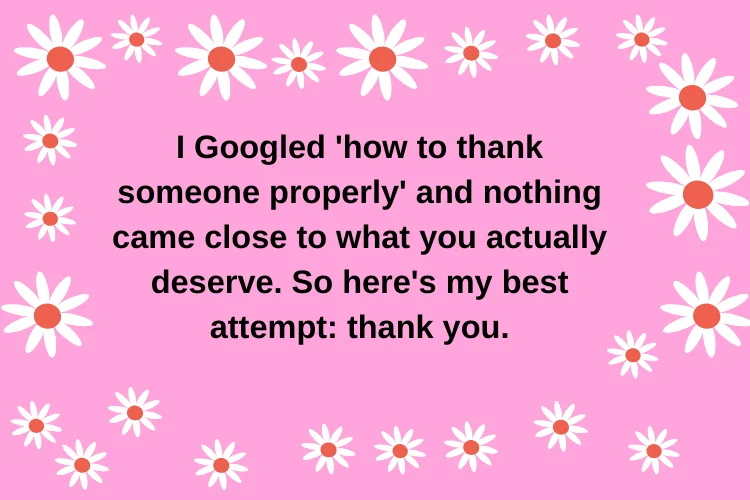 Creative and Unique Thank You Messages