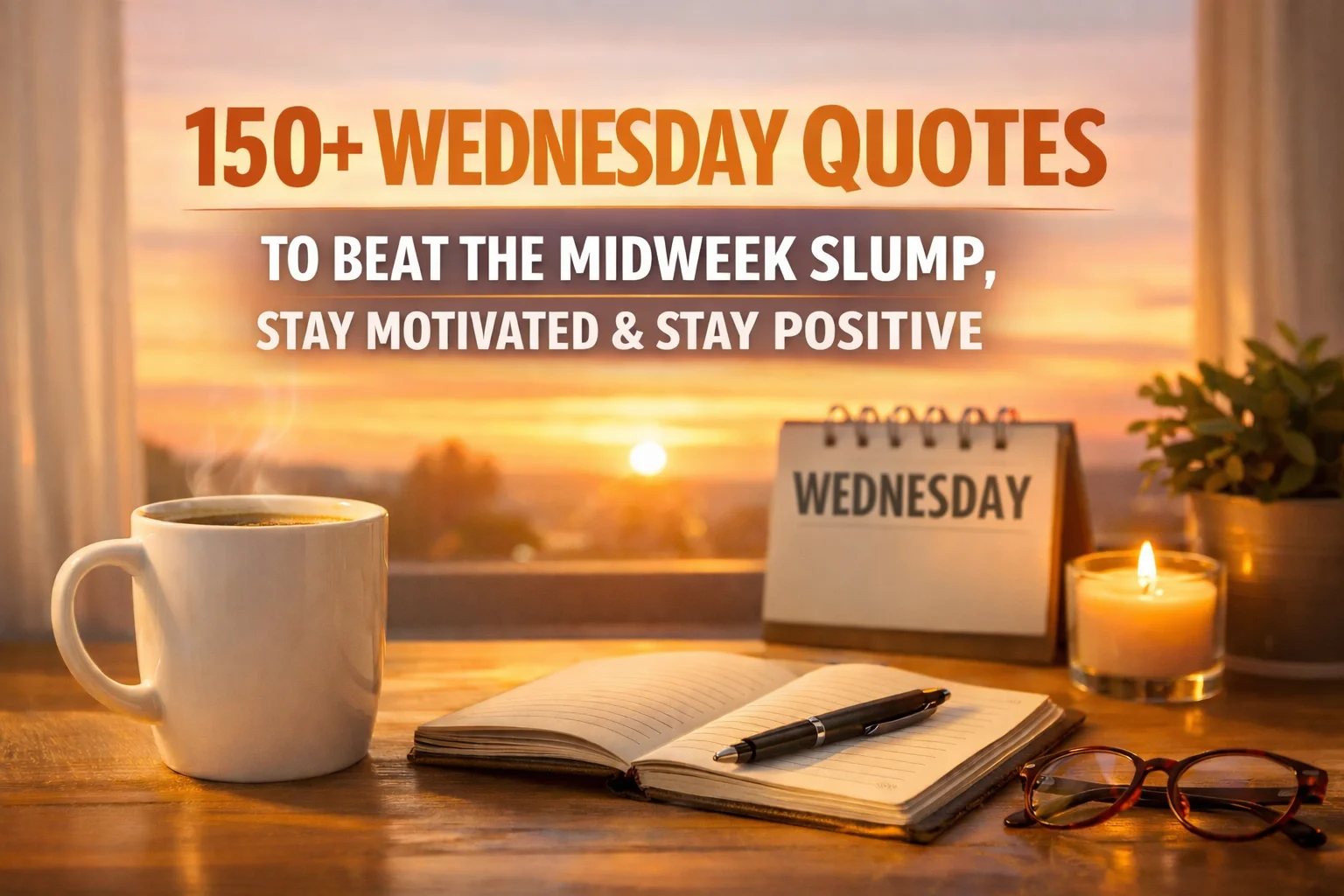 150+ Wednesday Quotes to Beat the Midweek Slump, Stay Motivated & Stay Positive