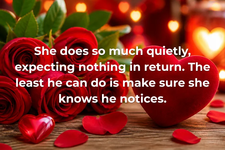 Appreciation Quotes for Your Wife