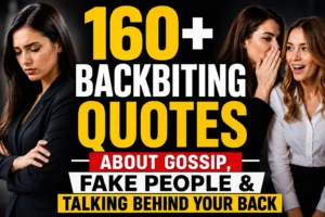 160+ Backbiting Quotes About Gossip, Fake People & Talking Behind Your Back