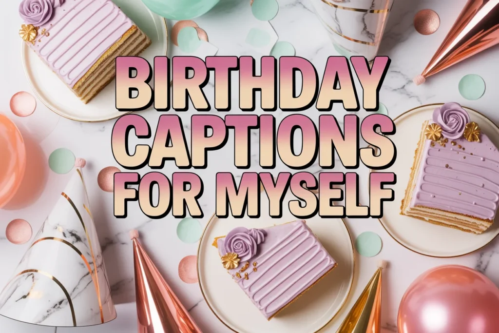 Birthday Captions for Myself (Instagram & Social Media)