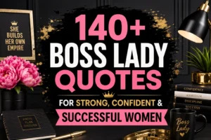 140+ Boss Lady Quotes for Strong, Confident & Successful Women