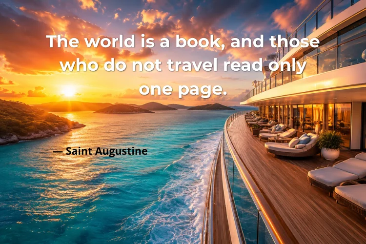 Cruise Quotes About Travel & Adventure