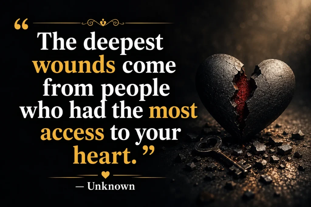 Deep Feeling Used Quotes About Pain and Reality