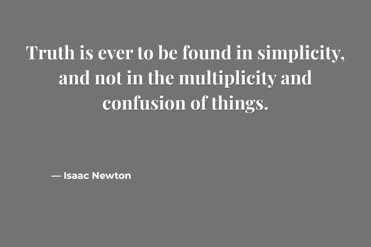 Deep Simplicity Quotes About Life & Wisdom