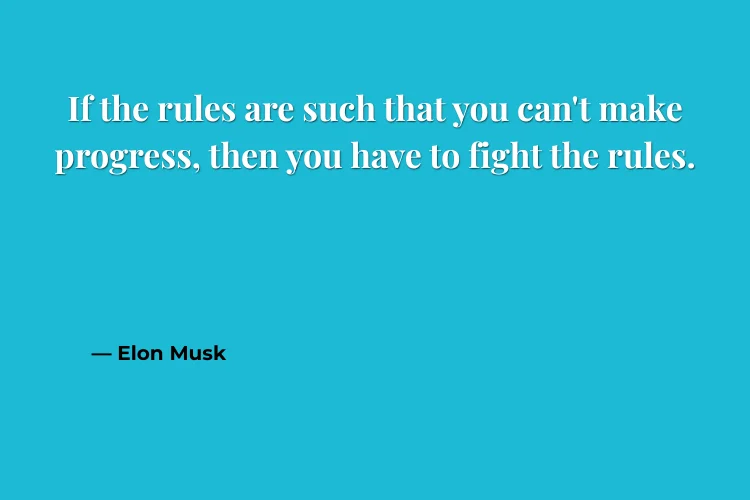 Elon Musk Quotes on Innovation & Future Thinking