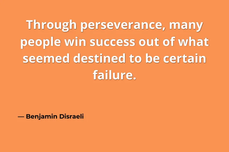 Failure Quotes About Persistence & Never Giving Up