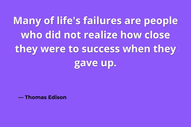 Failure Quotes About Success & Growth