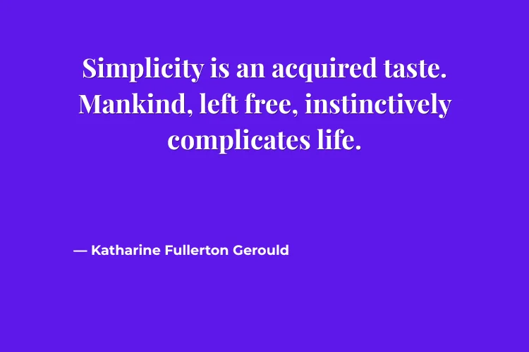 Famous Quotes About Simplicity