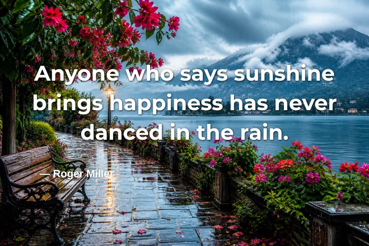 Famous Rain Quotes & Sayings