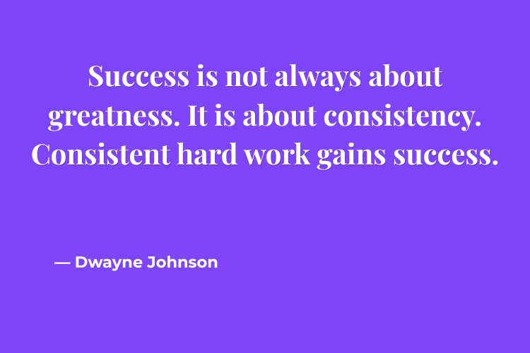 Fitness Quotes About Consistency and Discipline