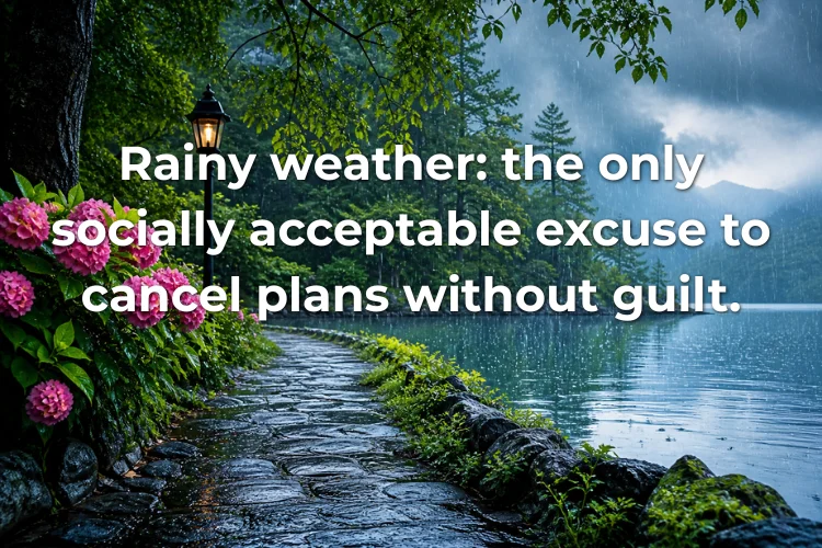 Funny & Cute Rain Quotes