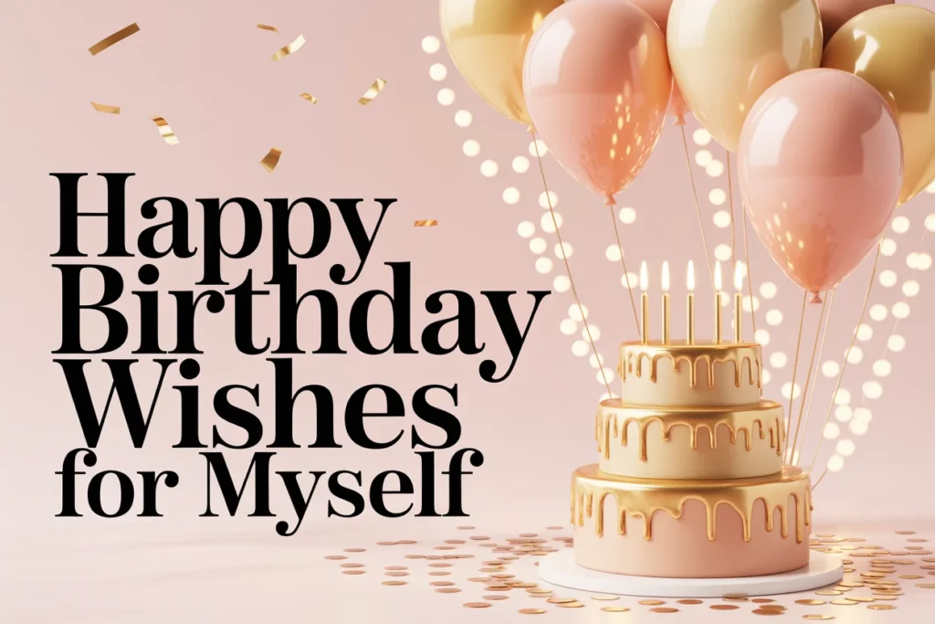 Happy Birthday Wishes for Myself