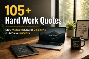 105+ Hard Work Quotes to Stay Motivated, Build Discipline & Achieve Success