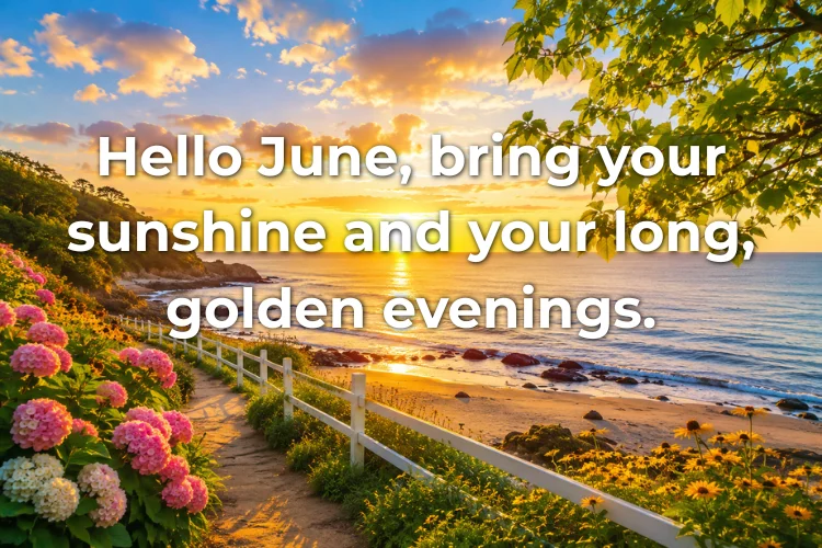 Hello June Quotes & Sayings
