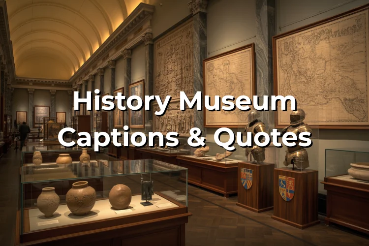 History Museum Captions & Quotes