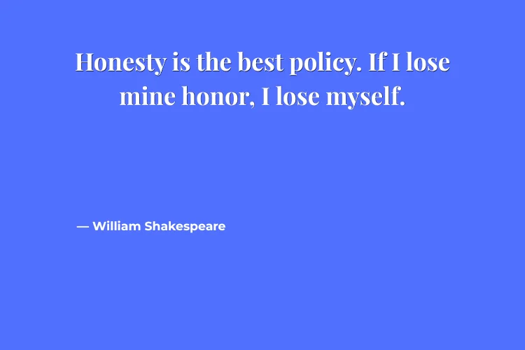 Honesty Quotes for Students & Life Lessons