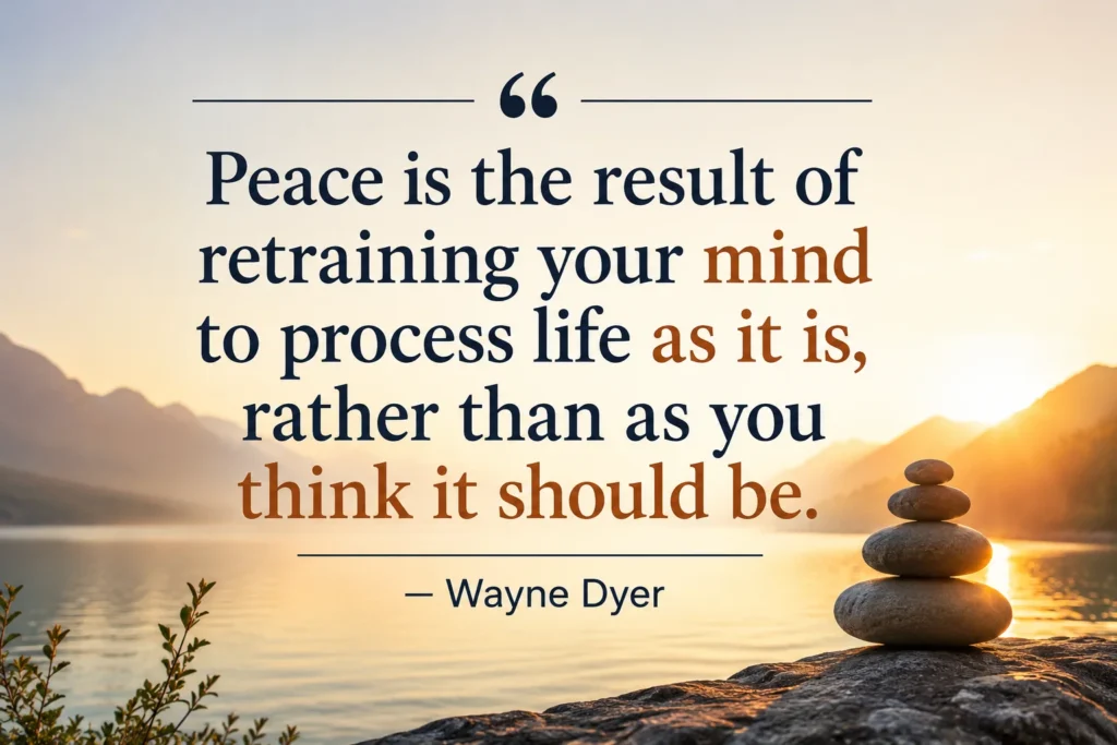 Mindfulness and Inner Peace Matching Energy Quotes