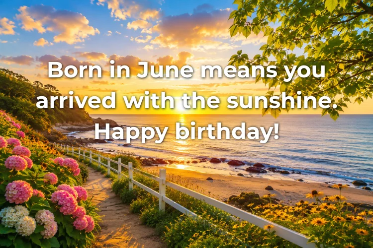 June Birthday Quotes & Wishes