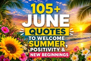 105+ June Quotes to Welcome Summer, Positivity & New Beginnings