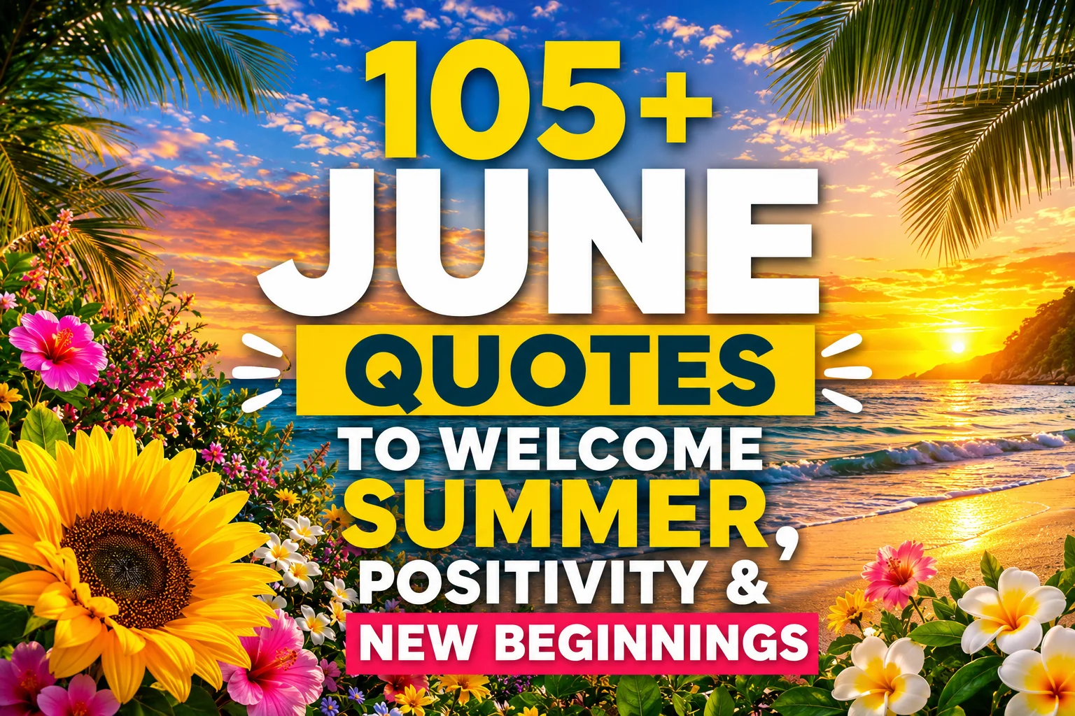 105+ June Quotes to Welcome Summer, Positivity & New Beginnings