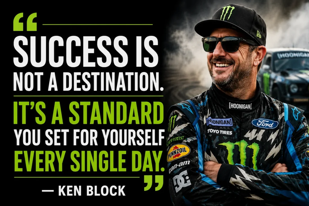 Ken Block Quotes on Success & Leadership