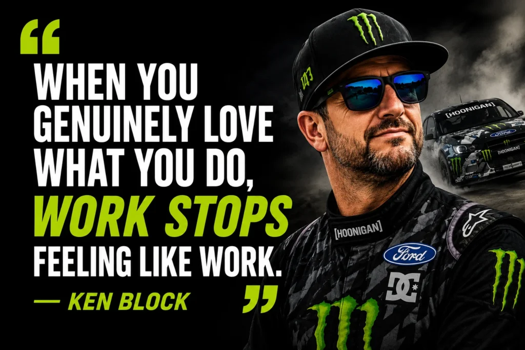 Ken Block Quotes on Passion & Ambition