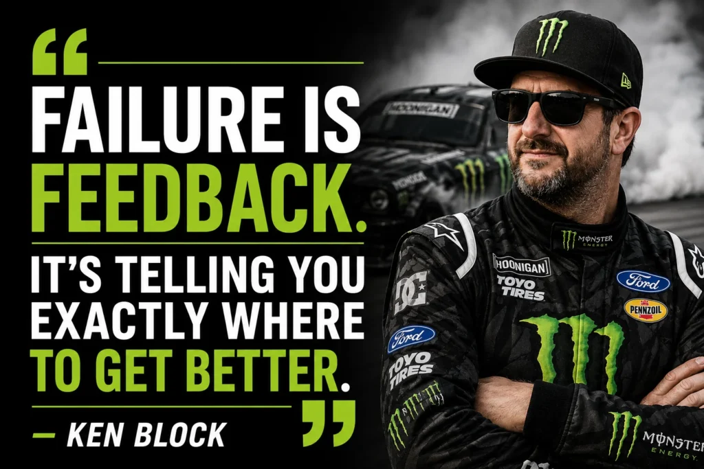 Ken Block Quotes on Resilience & Perseverance
