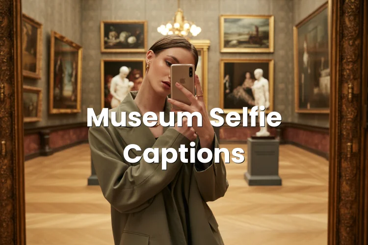 Museum Selfie Captions