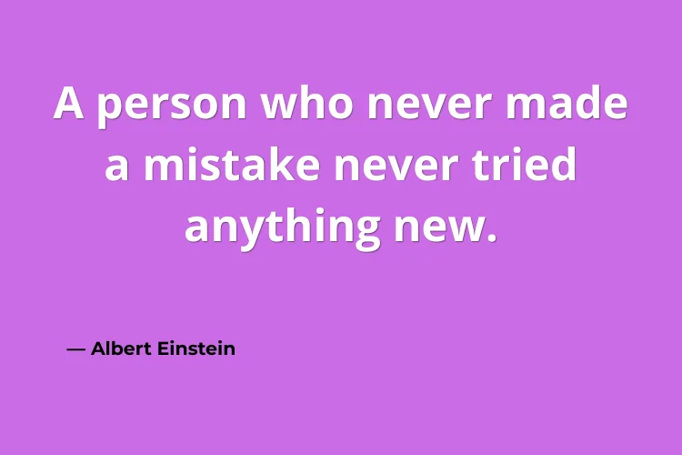 Quotes About Learning from Failure & Mistakes