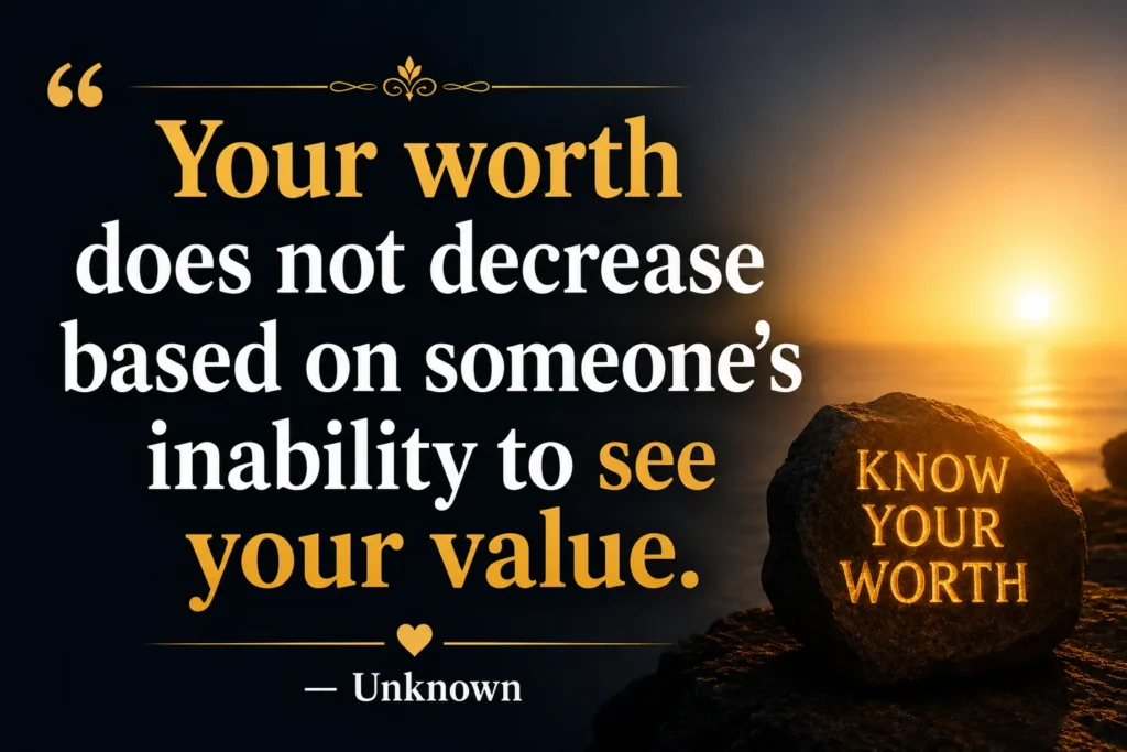 Quotes About Knowing Your Worth After Being Used