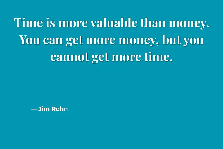Quotes About the Value of Time